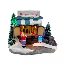 Villa Expressions Coffee Shop Cluz  13X11Cm Rojo