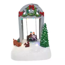 Villa Expressions Columpio Cluzmov  15X18Cm Rojo