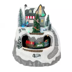 Villa Expressions Hnieve Cluzmov  17X19Cm Rojo