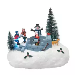 Villa Expressions Iglu Cluz  17X14Cm Rojo