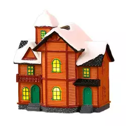 Villa Expressions Navidena Cluz  9X9Cm Rojo