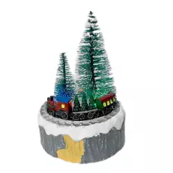 Villa Expressions Tren Cluzmov  12X9Cm Rojo