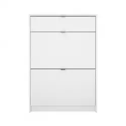 Zapatero Tvilum Shoes 70X24X125Cm Blanco