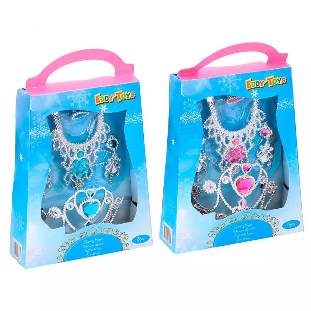 Accesorios Joyas Infantil X 5 Pzs Eddy Toys 871125204858