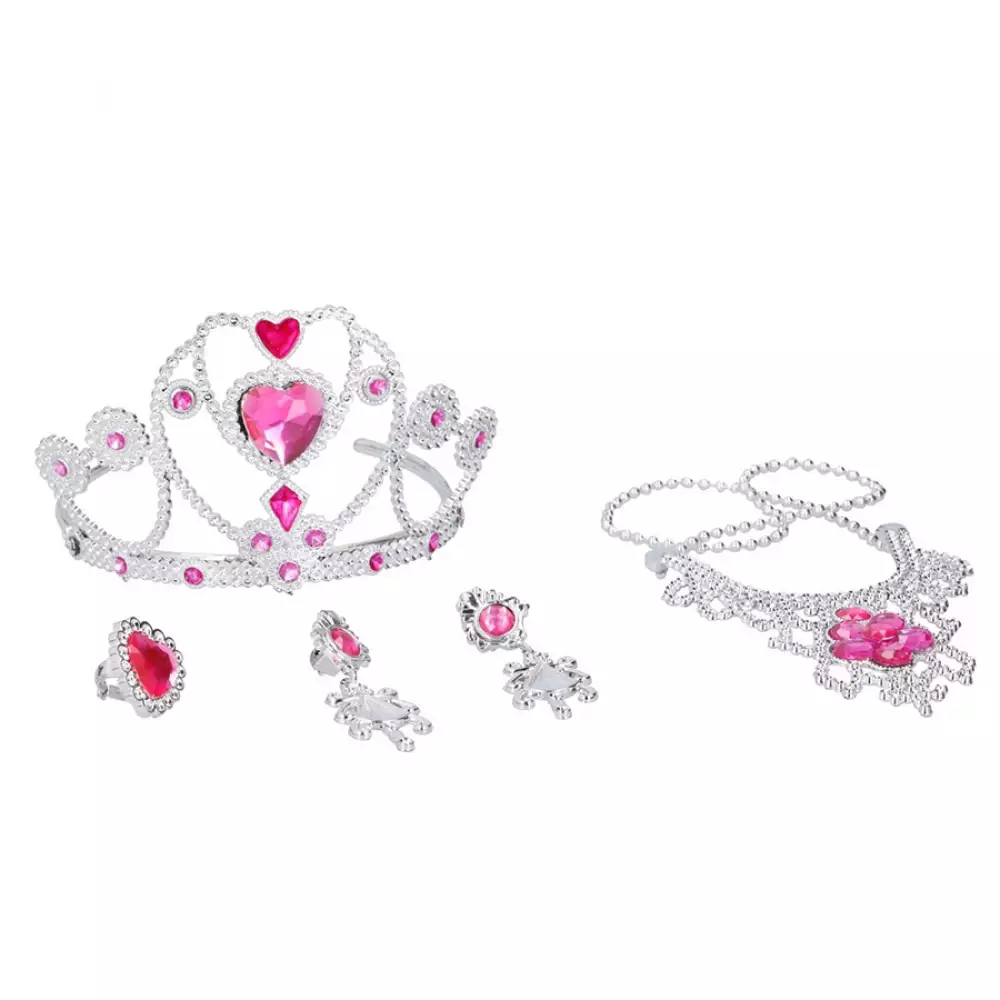 Accesorios Joyas Infantil X 5 Pzs Eddy Toys 871125204858