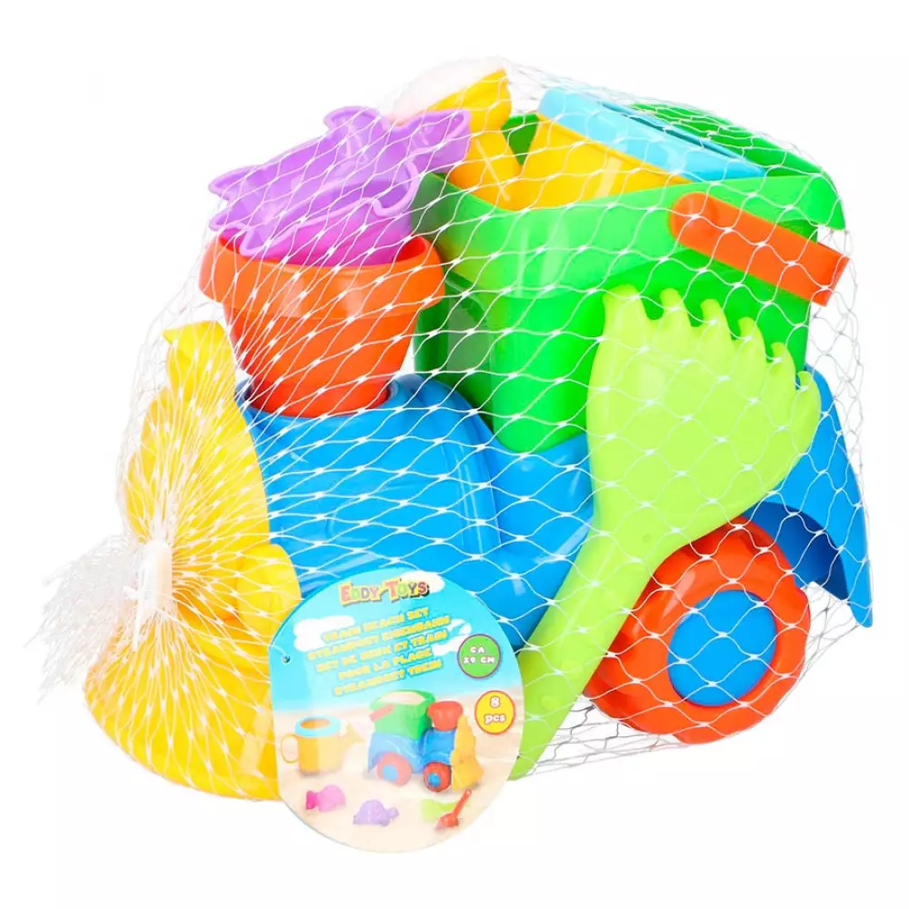 Accesorios Para Playa X8 Pzs Eddy Toys 871125213373