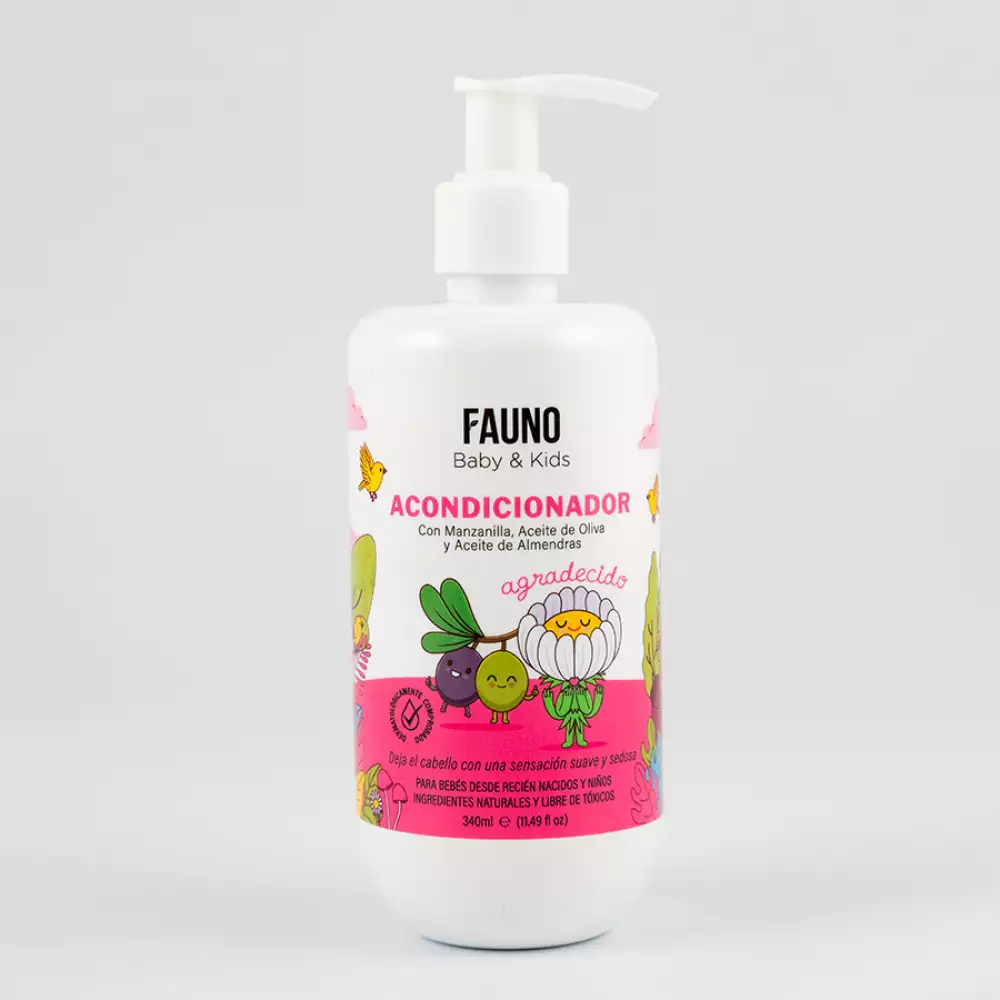 Acondicionador Fauno Bebes Y Niños 340Ml