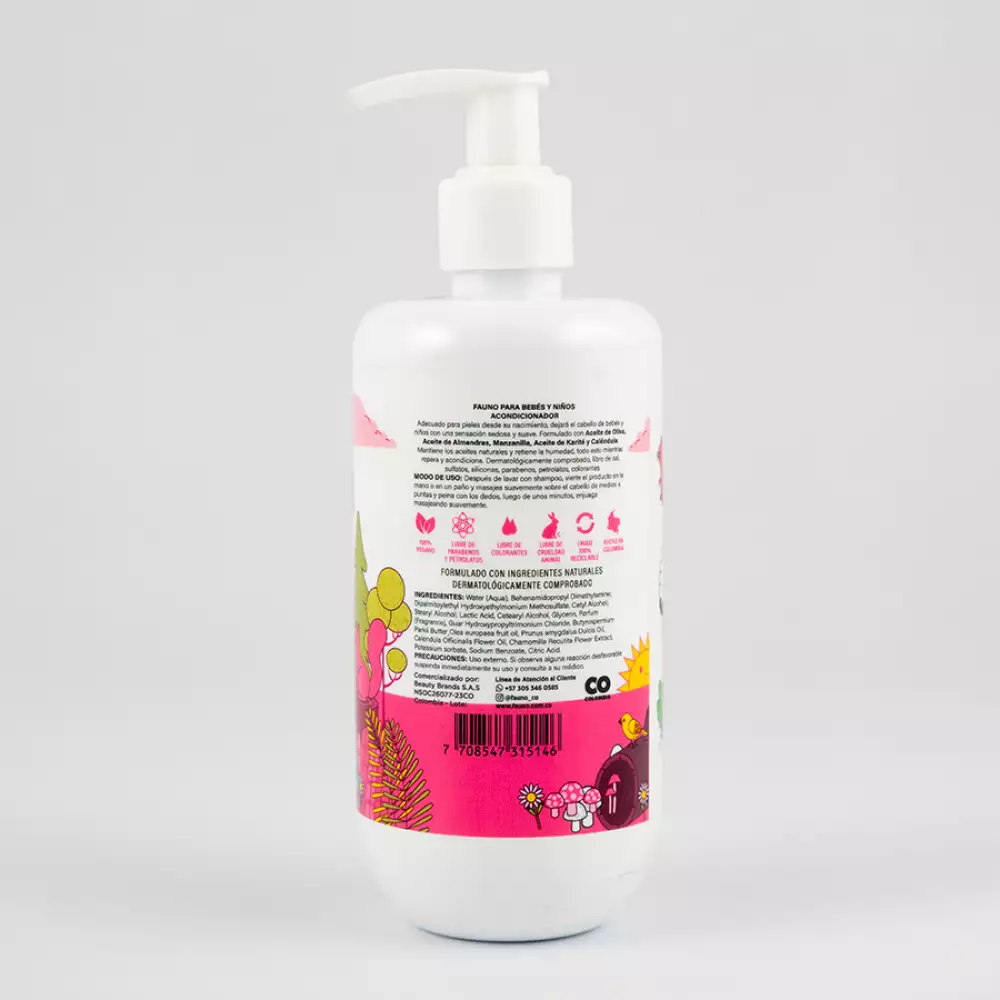 Acondicionador Fauno Bebes Y Niños 340Ml