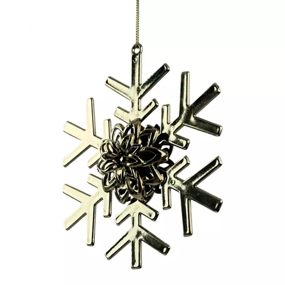Adorno Arbol Santini Copo Nieve 9X5Cm Cobre Plastico 130-420100