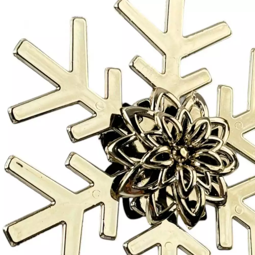 Adorno Arbol Santini Copo Nieve 9X5Cm Cobre Plastico 130-420100