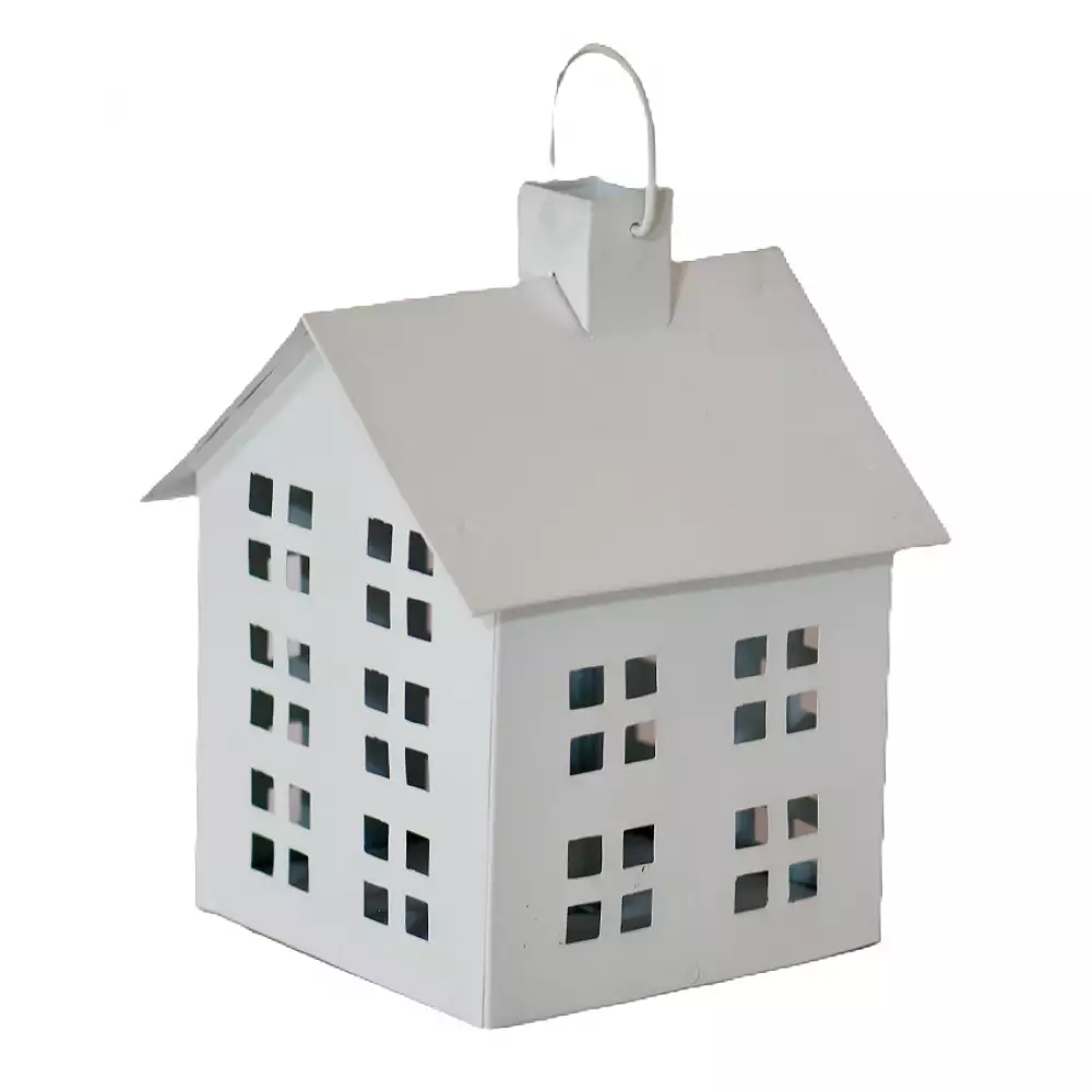 Adorno Casa Expressions Gso-4180 Metal  12X12Cm Blanco  1 Ud  14X1