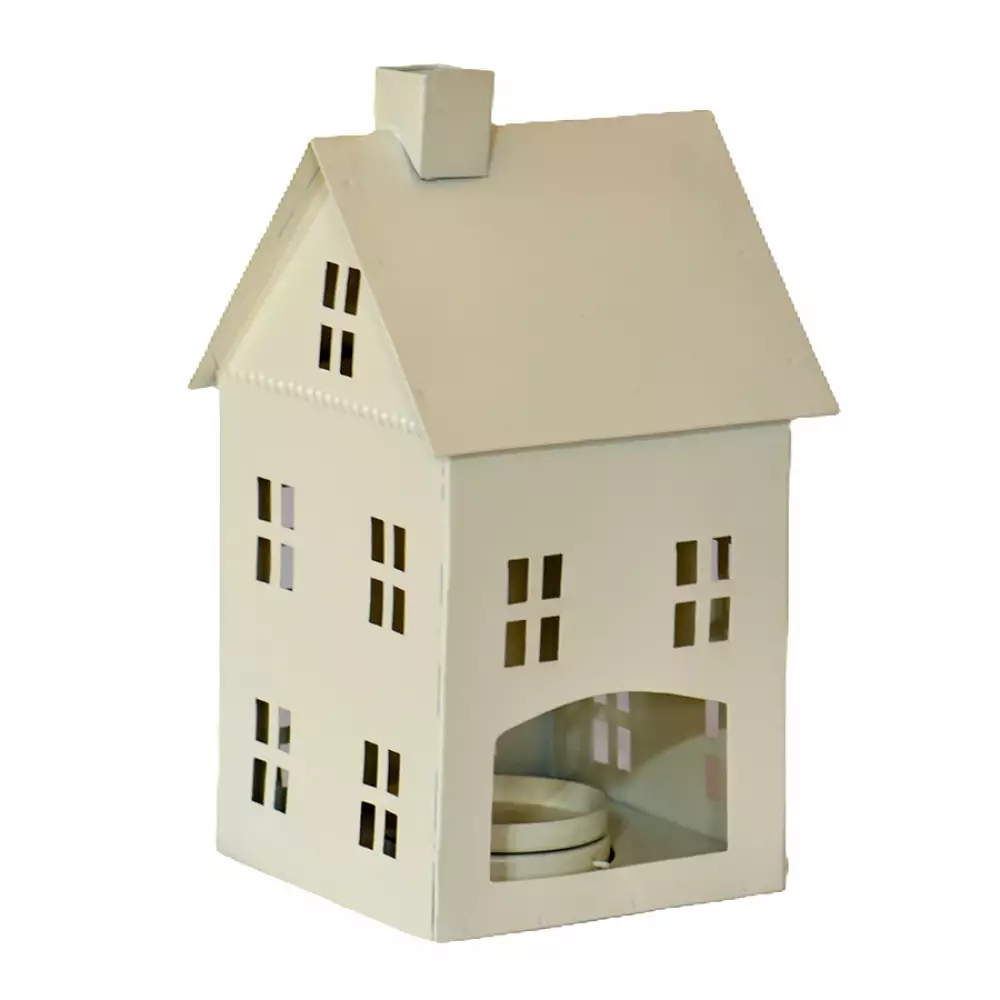 Adorno Casa Expressions Gso-6359 Metal  13X13Cm Blanco  1 Ud  15X1