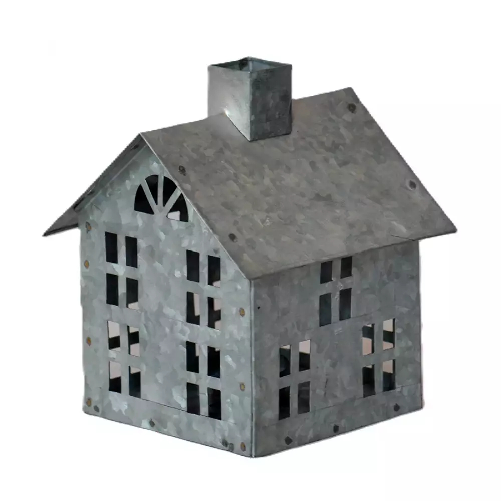 Adorno Casa Expressions Gso-9919 C Metal  11X11Cm Blanco  1 Ud  13