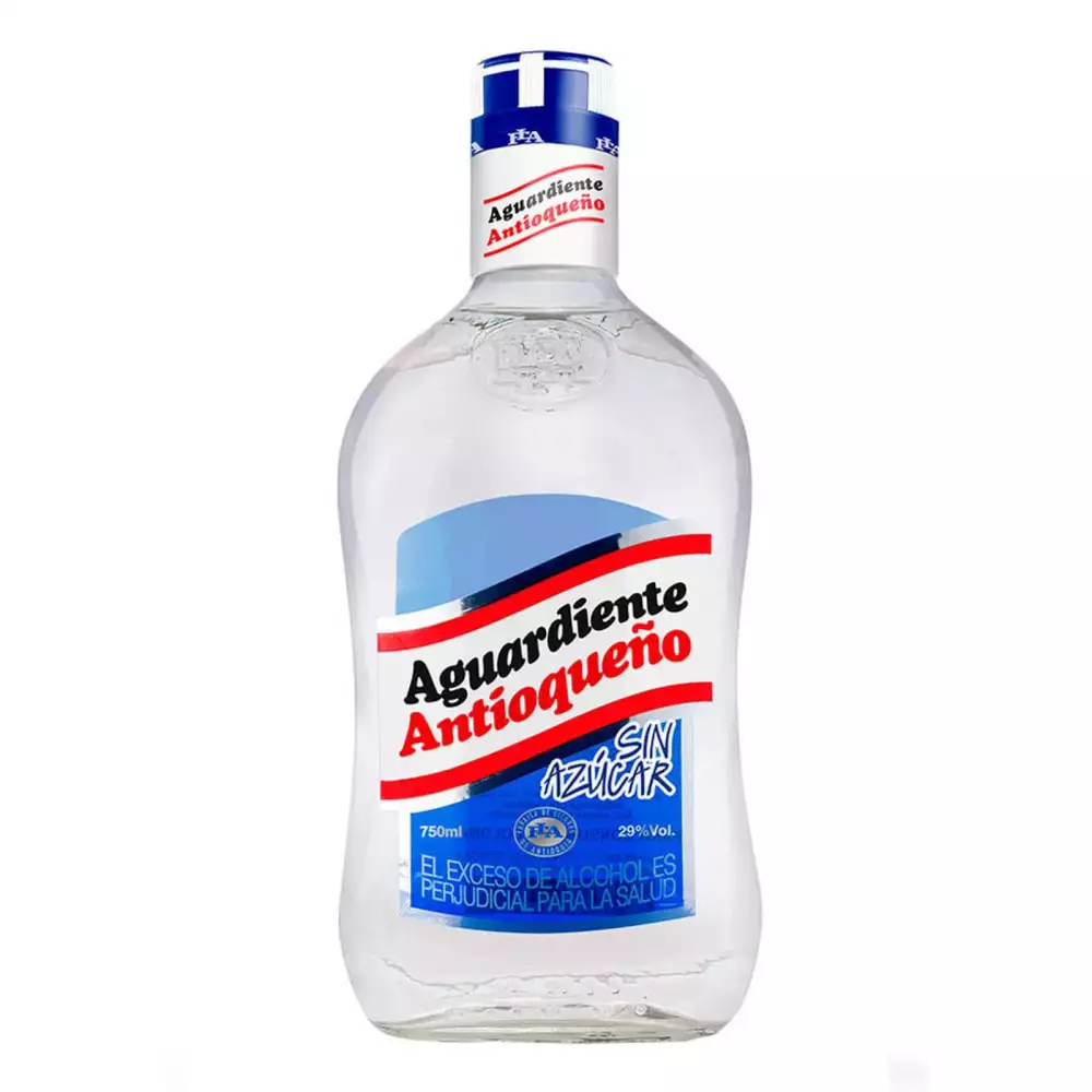 Aguardiente antiqueño 1003x 750 ml sin azucar