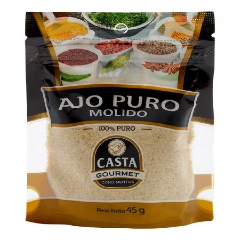 Ajo Puro Molido Canasta Gourmet 45G-Amarillo