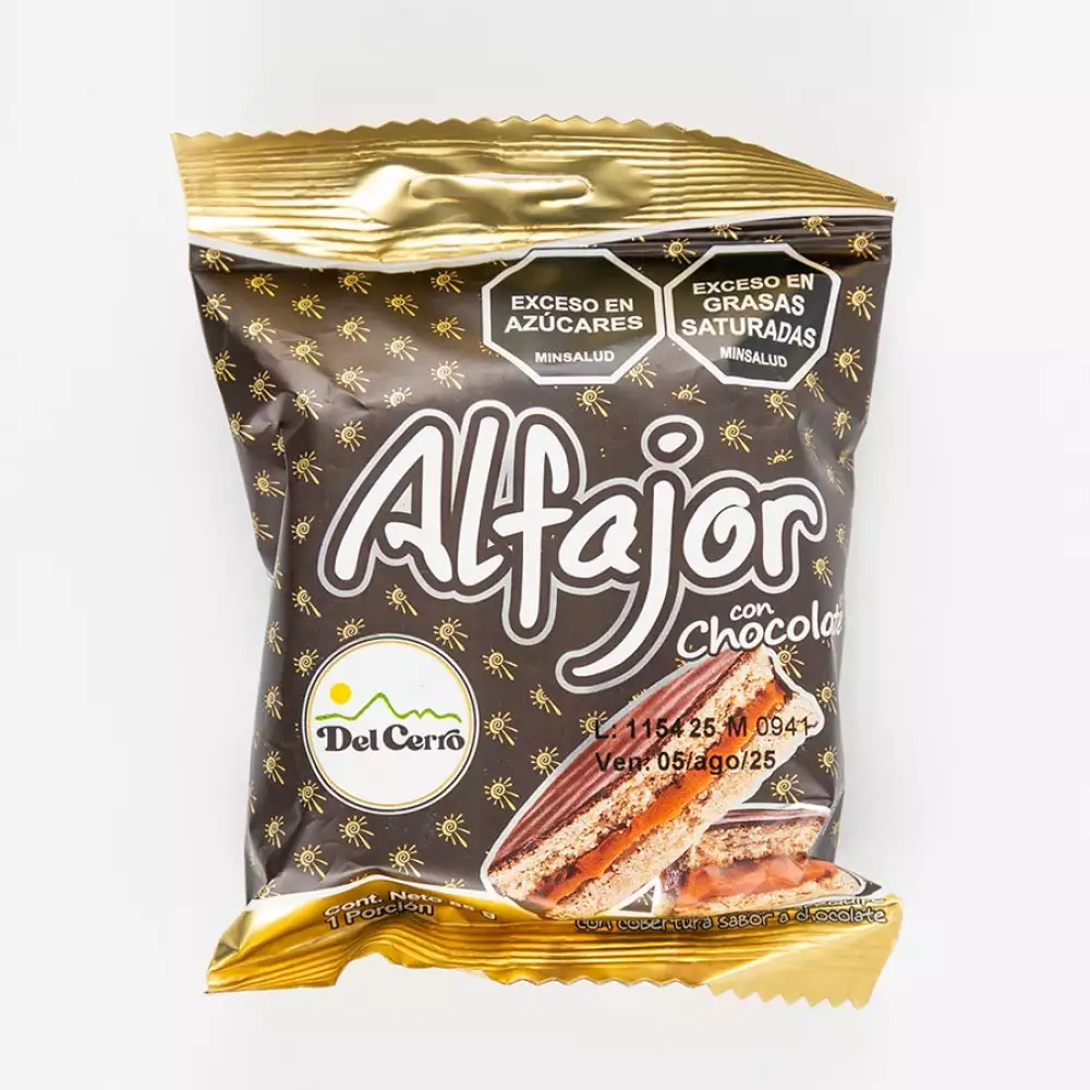 Alfajor Del Cerro Tradicional 85 Gr Chocolate 4803