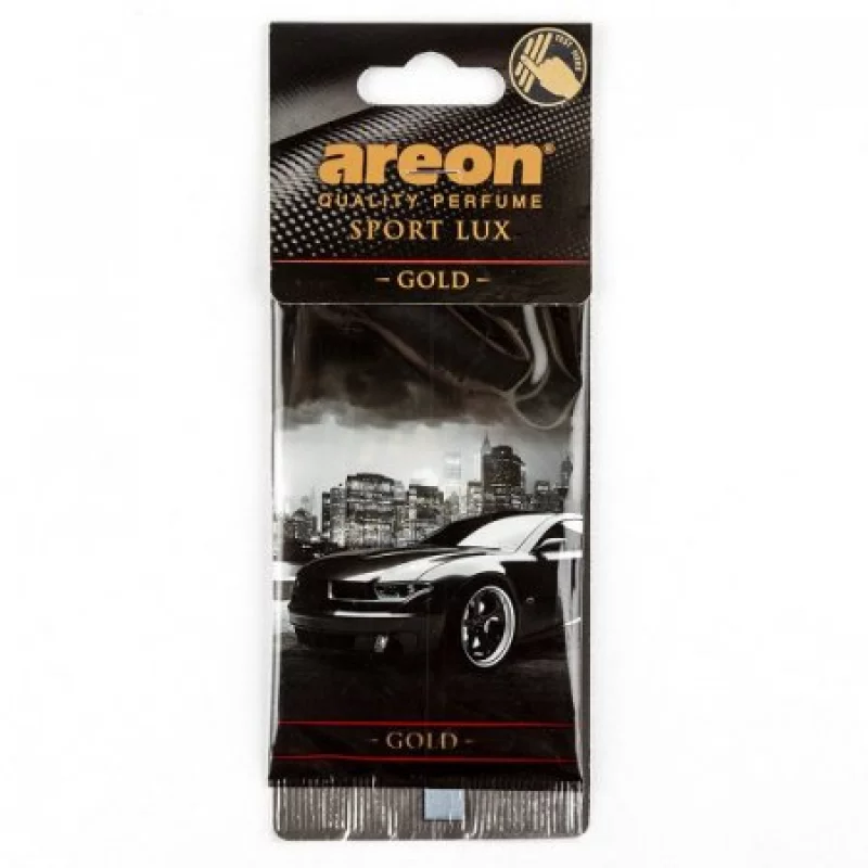Ambientador Areon Lfasl15 Papeleta Sport Lux Gold