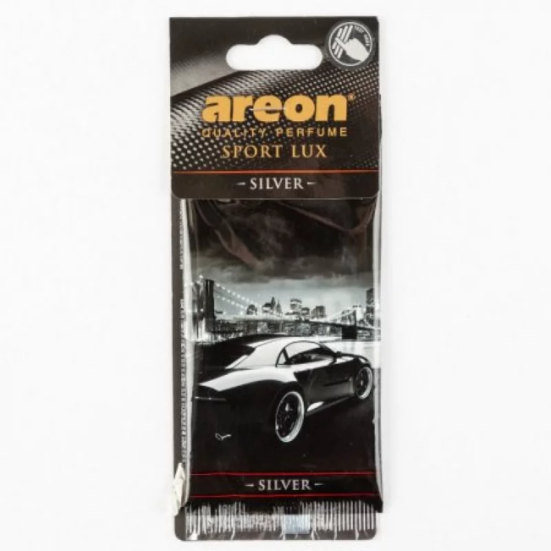 Ambientador Areon Lfasl17 Papeleta Sport Lux Silver