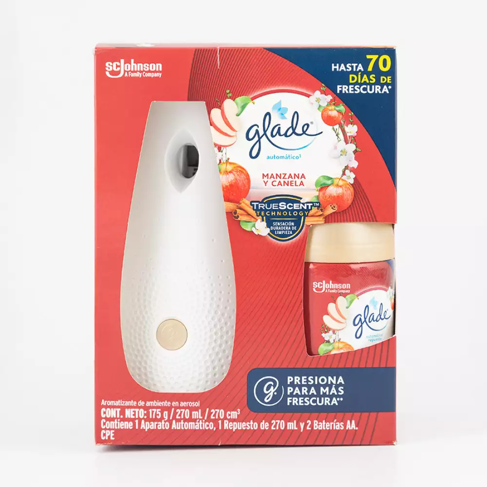 Ambientador Automático Glade Manzana