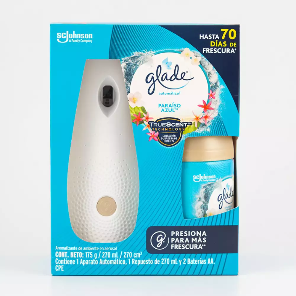 Ambientador Automático Glade Paraíso Multicolor