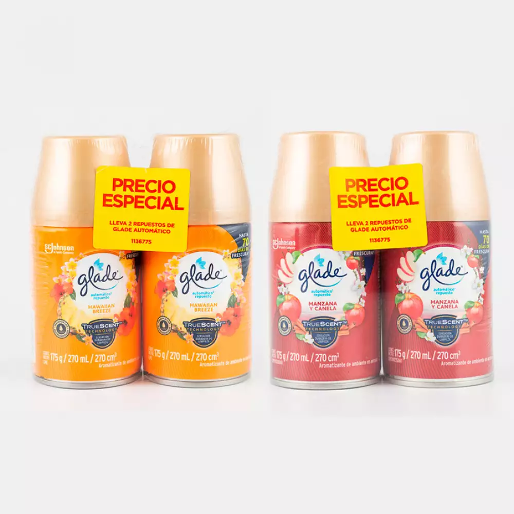 Ambientador Glade Automático Lilas Silvestres Repuesto