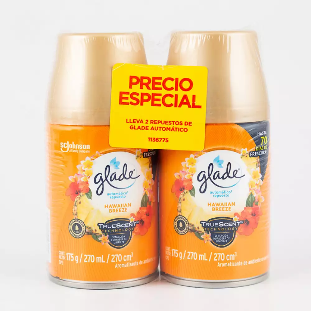 Ambientador Glade Automático Lilas Silvestres Repuesto