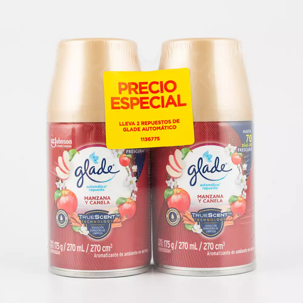 Ambientador Glade Automático Lilas Silvestres Repuesto