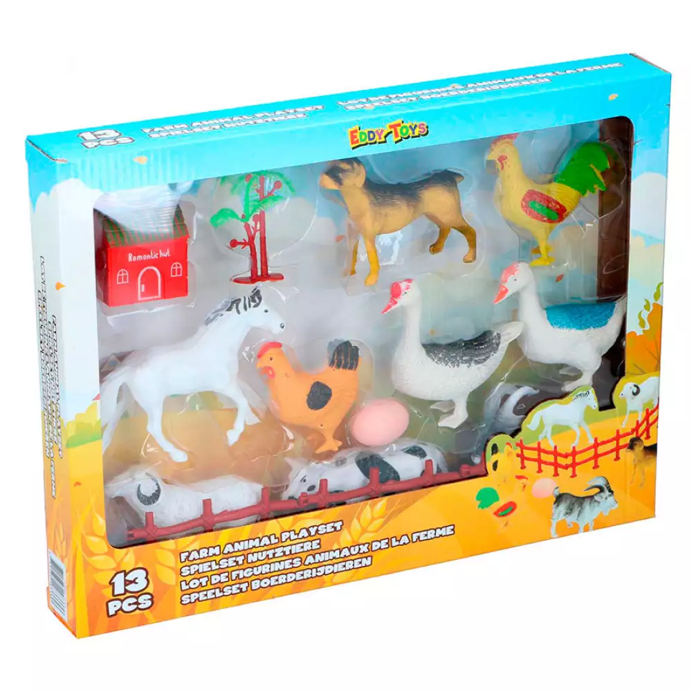 Animales Granja Eddy Toys Plastico 871125218333