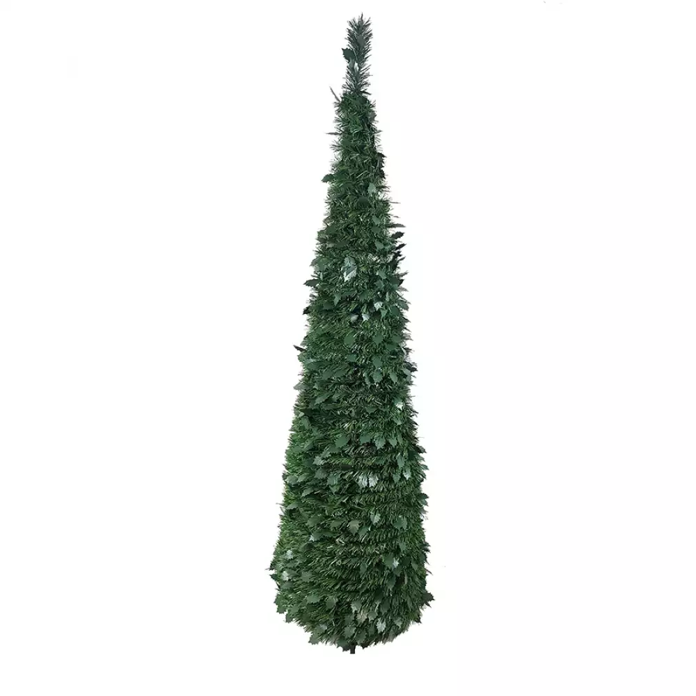 Árbol de Navidad Delgado Plegable 1.80mt Expressions Verde