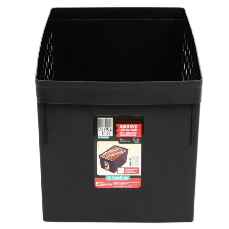 Archivador Ancho Ordene Negro