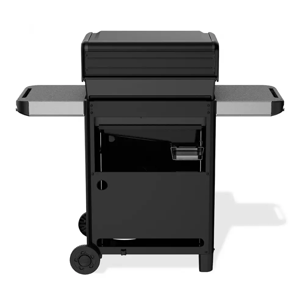 Asador A Gas Weber Spirit E425 4 Quemad 131X117X67Cm Negro Acero