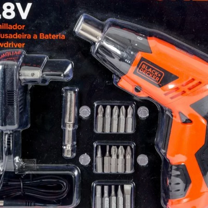 Atornillador B+D Kc4815-B3 Inalámbrico 4.8V+15 Accesorios