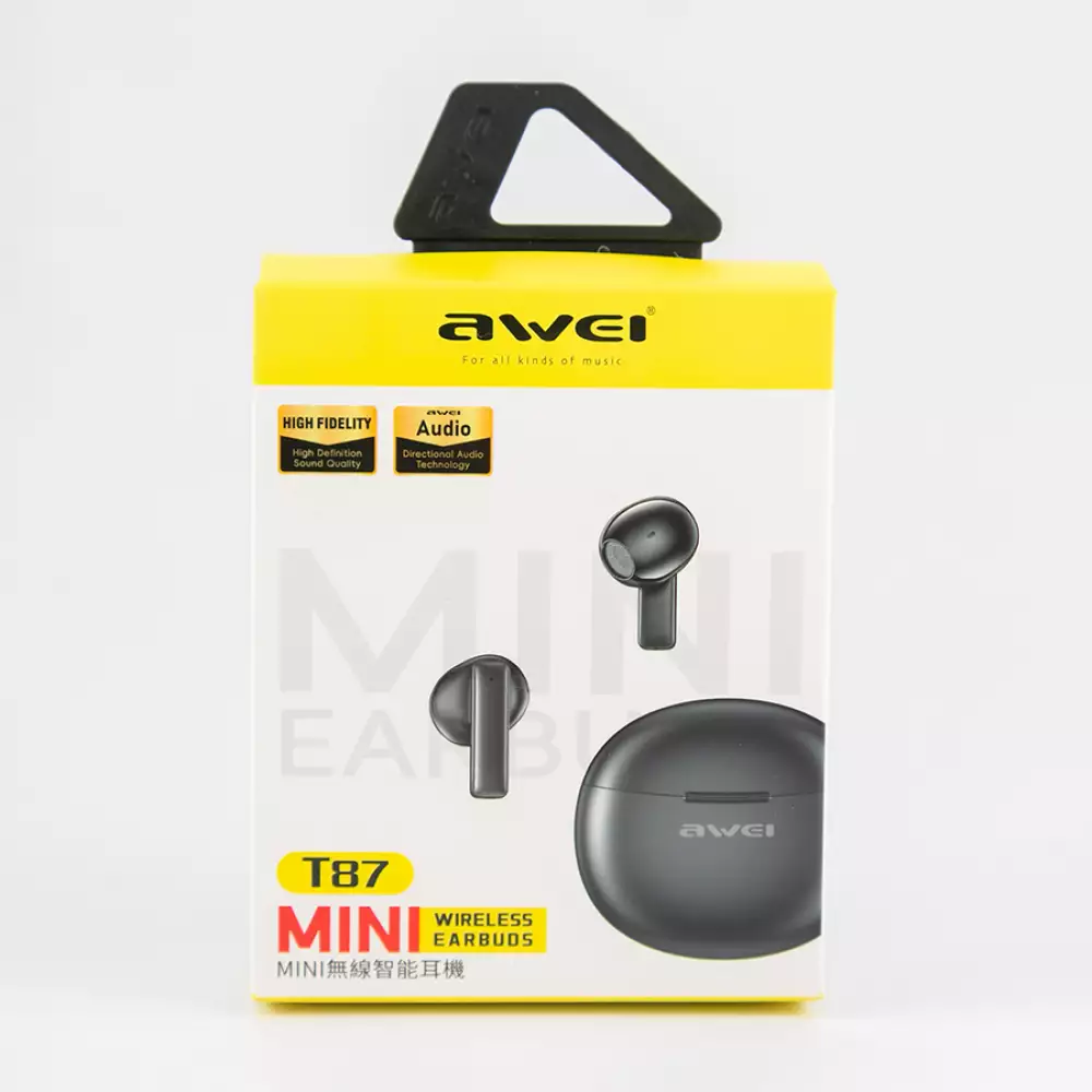 Audifonos Awei Inalambricos Blanco 5 V 230 Ma T87B