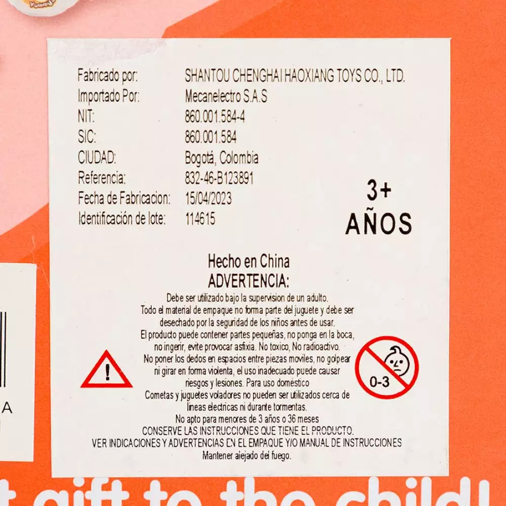 Batidora De Juguete 832-46-B123891