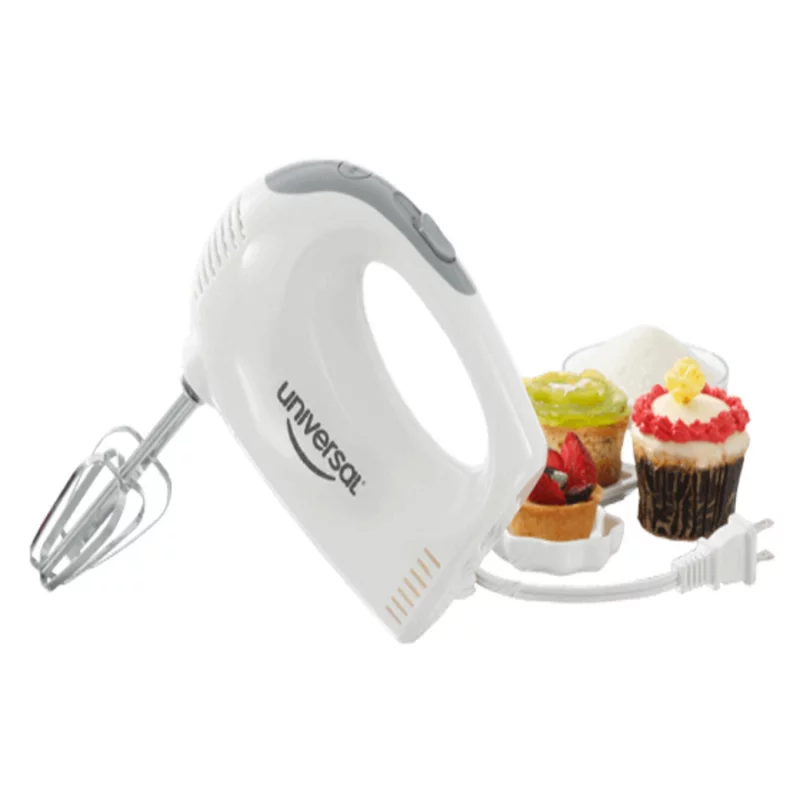 Batidora Eléctrica 5 Velocidades Universal Blanca