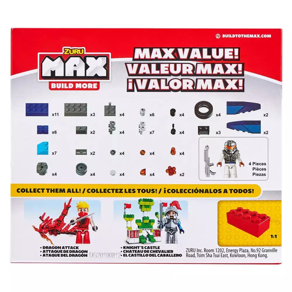 Bloques Armables 100 Pzs Max Surtido 0483