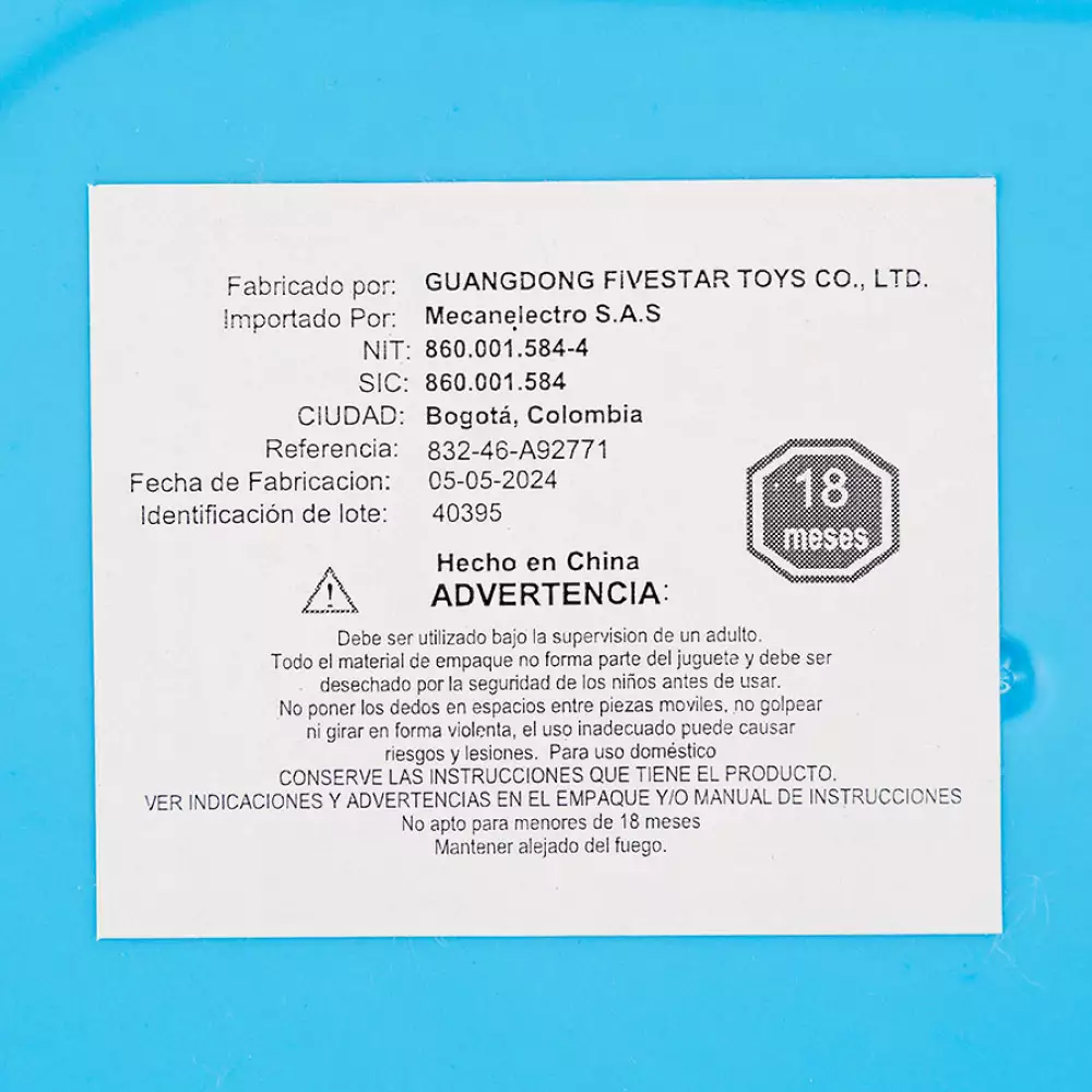 Bloques Flexibles Maypa 27X17Cm Azul Plastico 832-46-A92771