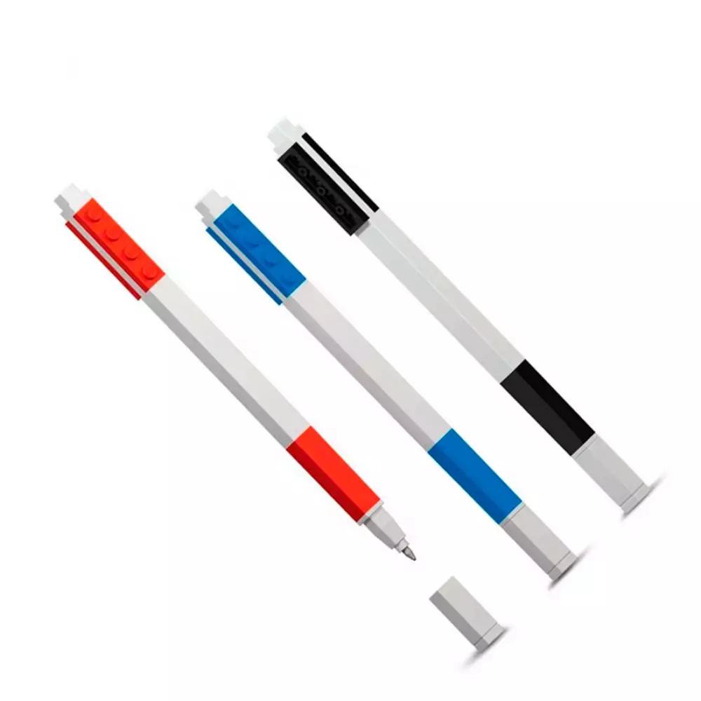 Boligrafos Iconic Gel Pens Lego Set 3 Ahoscssan1003