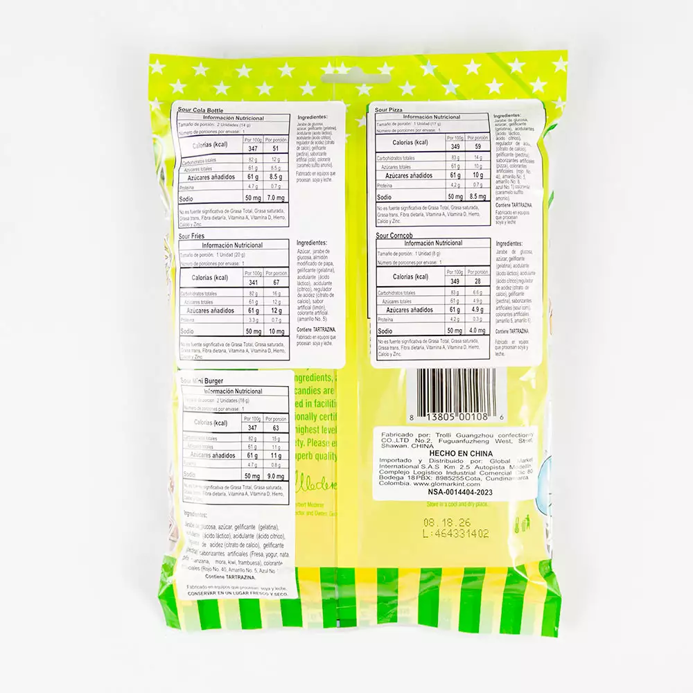 Bolsa Gomas Efrutti Lunch Bag 77 Gr 11620