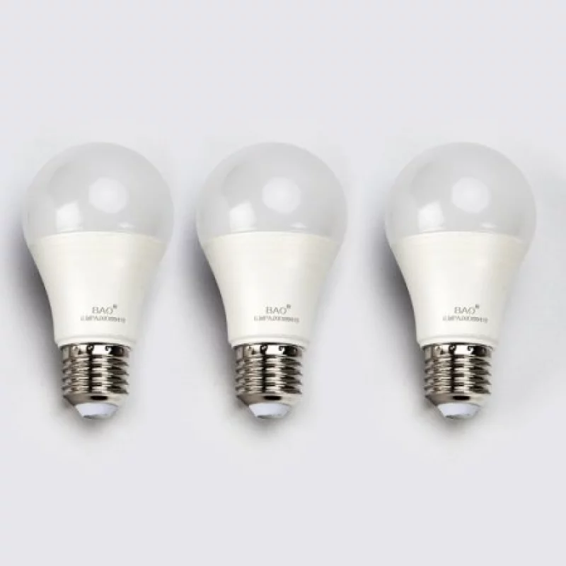 Bombillo Ilumax E27 Luz Blanca 3 Ud 10 W