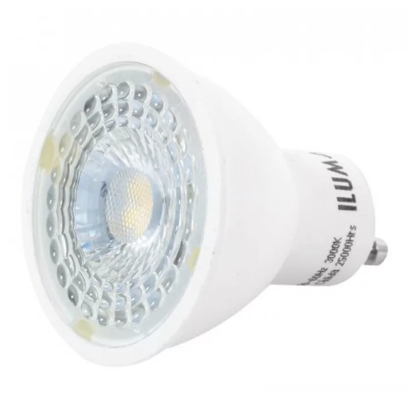 Bombillo Led Ilumax Gu10 6W Luz Cálida