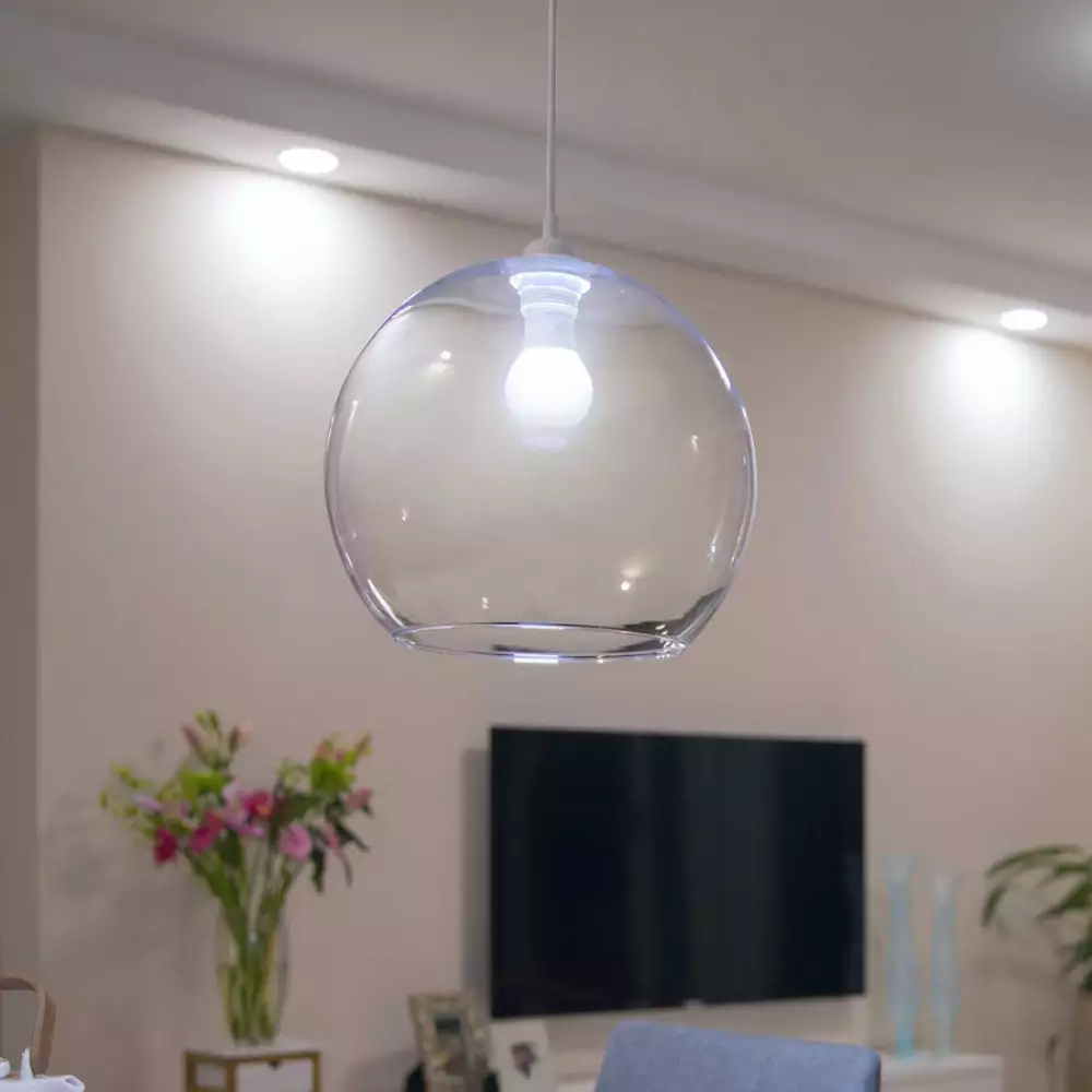 Bombillos X2 Ecohome 6W + Caja Botadero Luz Fria