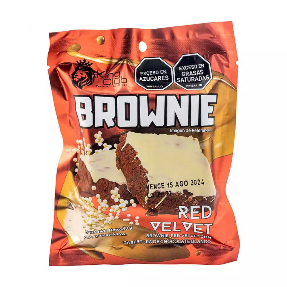 Brownie King Club Red Velvet 80 Gr Kc-011