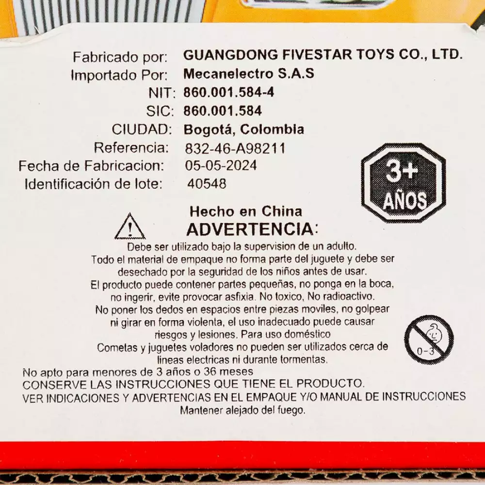 Bus Escolar Maypa Con Luz Y Sonido 31X11Cm Naranja Plastico