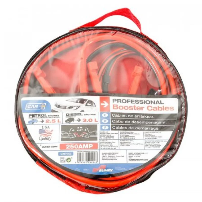 Cables Iniciar Car Accessories-Rojo