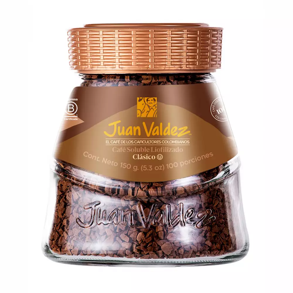 Cafe Liofilizado Juan Valdez Clasico 150 Gr 41052454