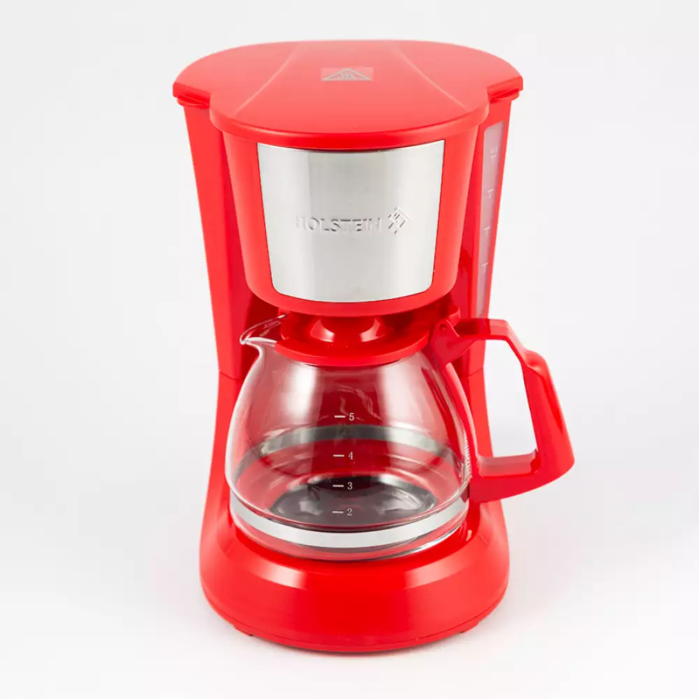 Cafetera Holstein Rojo 5 Tz 550 W Plastico Hh-0914701R