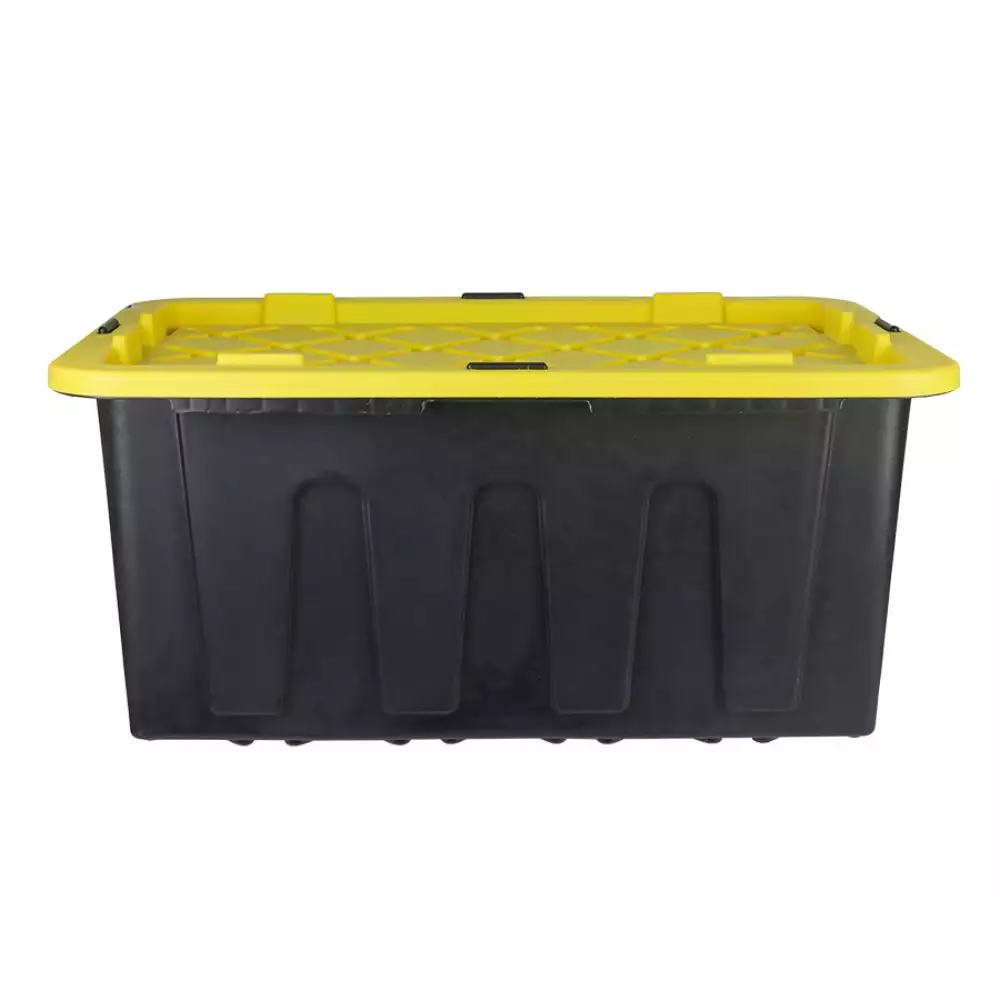 Caja Heavy Duty 77X51X36Cm Negro 100 Lt Plastico Tg59