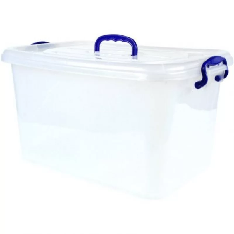 Caja Organizadora 40 Litros Haixin Transparente