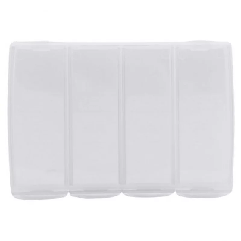 Caja Organizadora Doble  Transparente